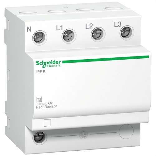 Limitator de supratensiuni tranzitorii tip 2 Acti9 iPFK65 65KA 340V 3P+N cu referința A9L15586 de la marca SCHNEIDER ELECTRIC