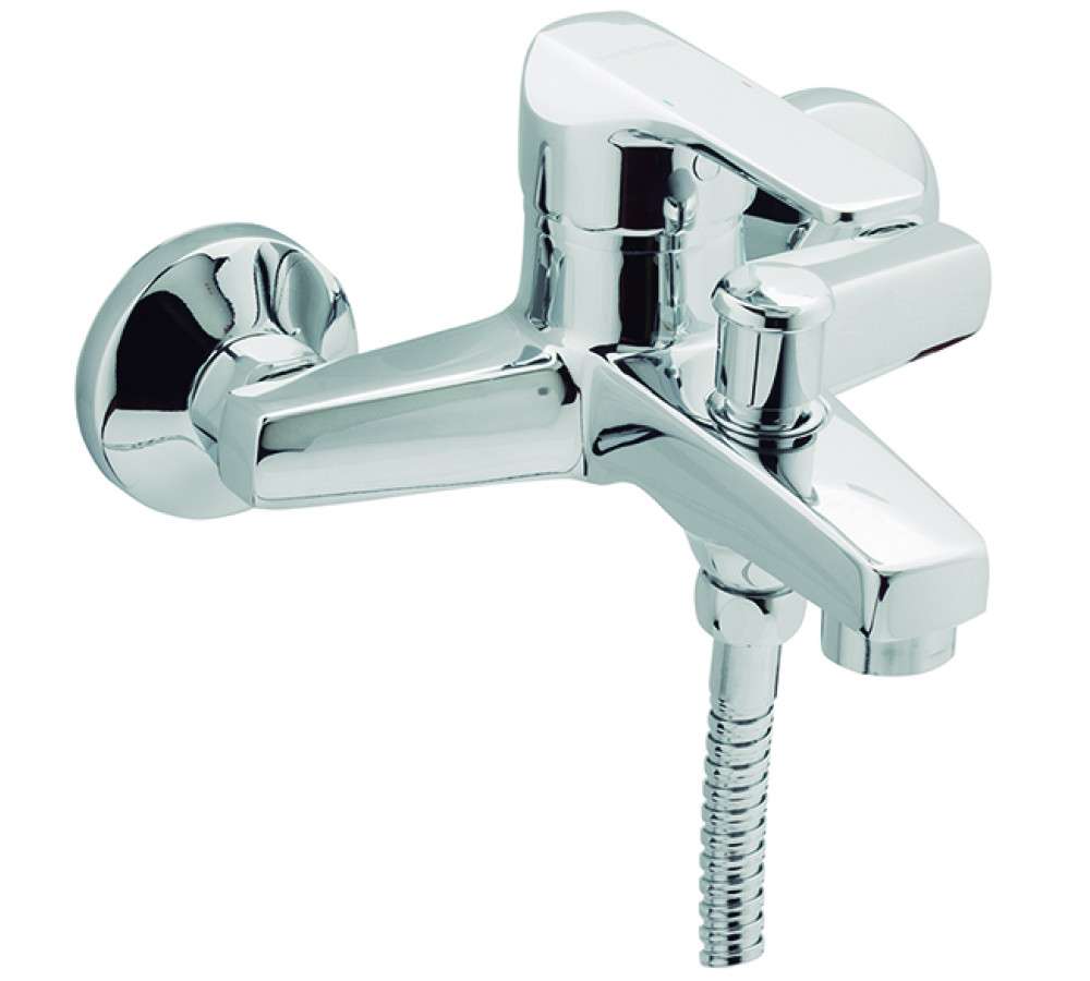 Baterie monocomandă pentru cadă cu set K8 crom cu referința 60100 28 45 66 de la marca GENEBRE