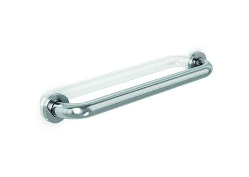 Bară de sprijin dreaptă 400mm inox lucios cu referința GW11 02 04 02 de la marca GENWEC