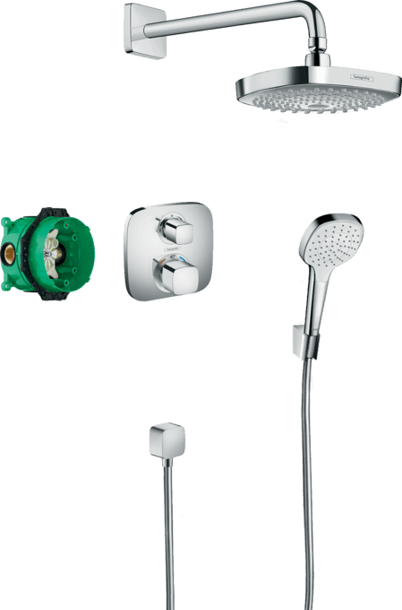 Set de duș termostatic încastrat Croma Select E 180 cu referința 27294000 de la marca HANSGROHE