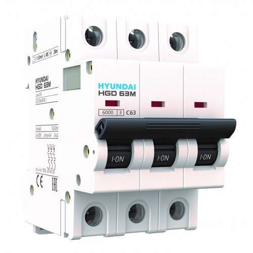 Disjunctor magnetotermic STD 1P+N 16A Curba C 6kA cu referința HGD32-NSN1016C de la marca HYUNDAI