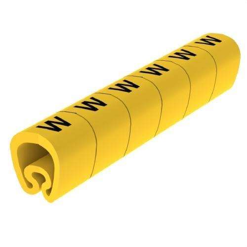 Indicatoare pre-tăiate galbene Ø18 PVC plastificate cu referința 1813-W de la marca UNEX