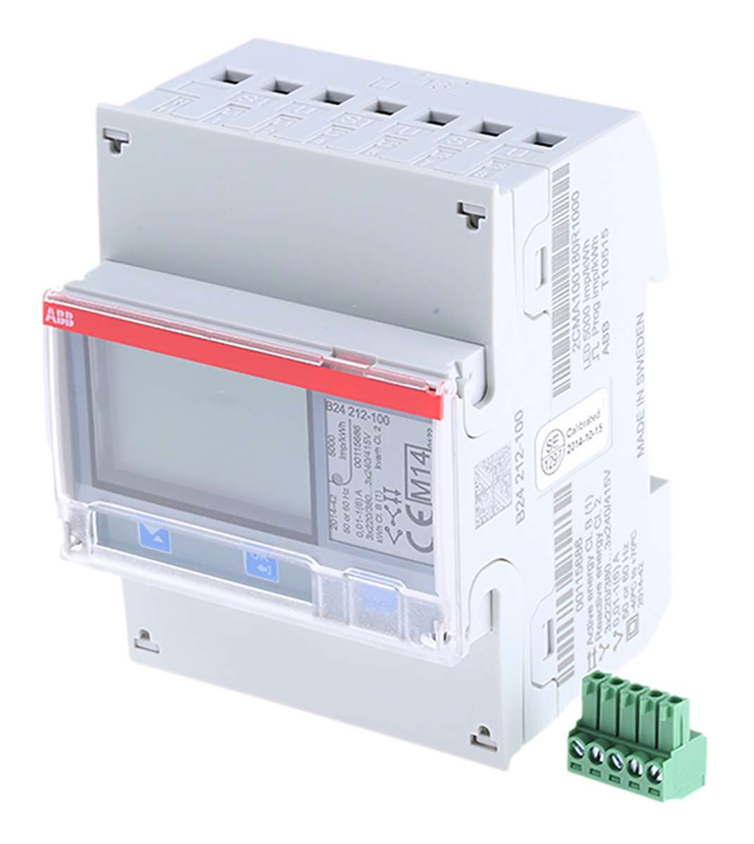 Contor de energie ABB seria B24 3 faze cu referința 2CMA100180R1000 de la marca ABB