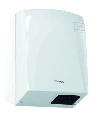 Uscător de mâini cu senzor electronic Wecflow oțel epoxidic alb cu referința GW01 14 03 00 de la marca GENWEC