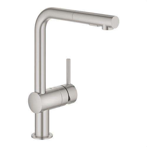 Baterie de bucătărie monocomandă Minta 1/2" supersteel cu referința 30274DC0 de la marca GROHE