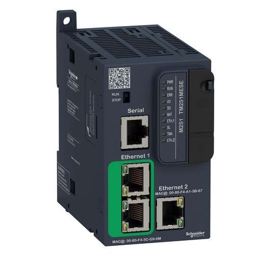 Controler logic Modicon M251 2 x Ethernet cu referința TM251MESE de la marca SCHNEIDER ELECTRIC