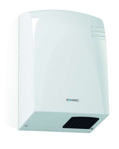 Uscător de mâini cu senzor electronic Wecflow ABS alb cu referința GW01 14 01 00 de la marca GENWEC