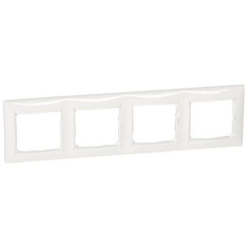 Ramă decorativă cu 4 elemente alb Valena cu referința 774454 de la marca LEGRAND
