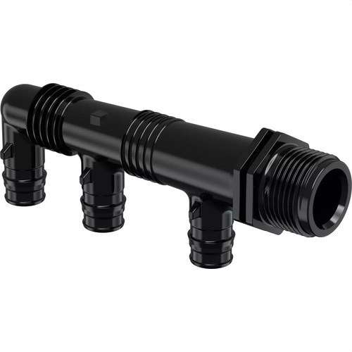 Uponor Q&E distribuitor masculin PPSU G3/4"MT 4x16 C/C45+2x35mm cu referința 1008715 de la marca UPONOR