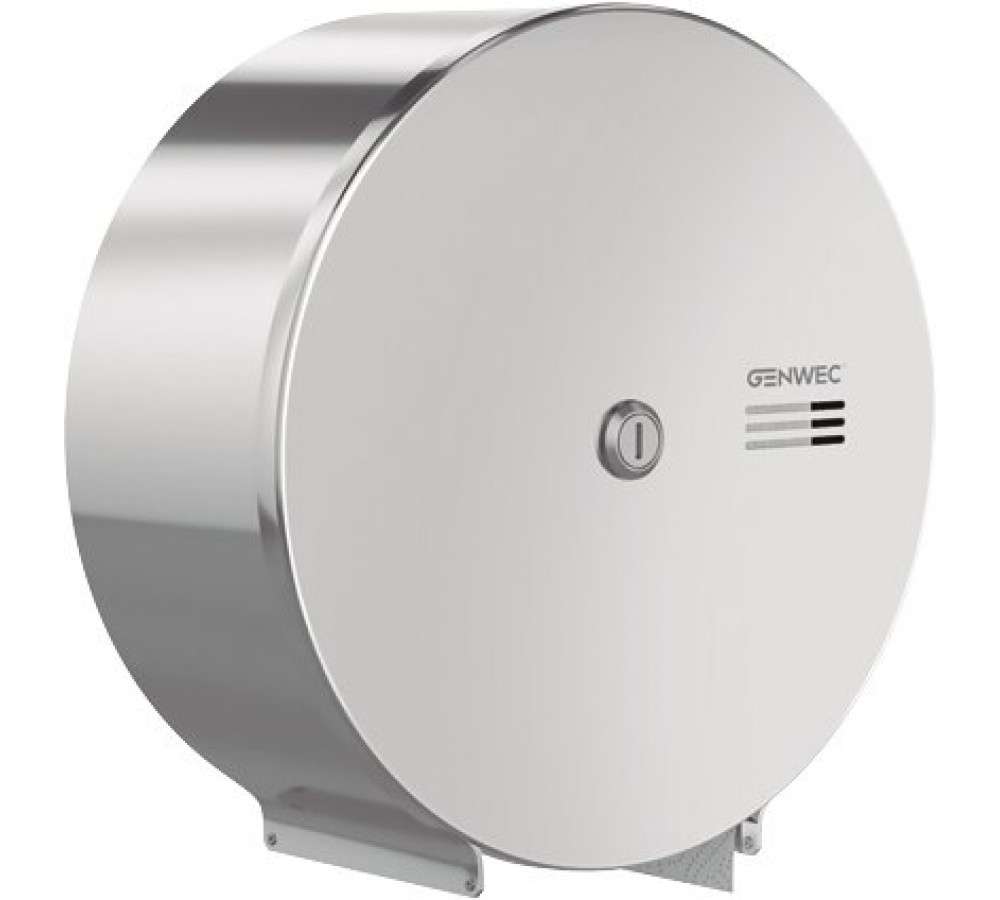 Dispenser hârtie igienică jumbo inox 304 lucios cu referința GW03 02 04 02 de la marca GENWEC