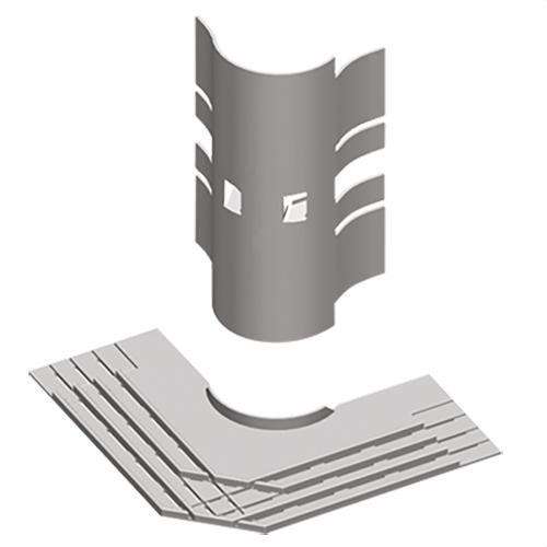 Colțar unghi exterior U24X cu referința 93870 de la marca UNEX