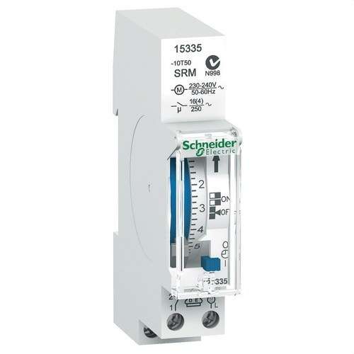 Comutator orar analogic IH 24H cu 1 modul SRM 1C-16A cu referința 15335 de la marca SCHNEIDER ELECTRIC
