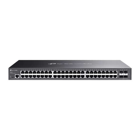 Switch Omada L2+ cu 52 de porturi Gigabit și 4 SFP cu referința TL-SG3452 de la marca TP-LINK