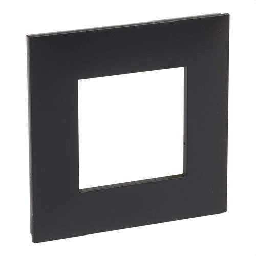 Ramă decorativă cu 1 element dark/crom Valena Next cu referința 741061 de la marca LEGRAND