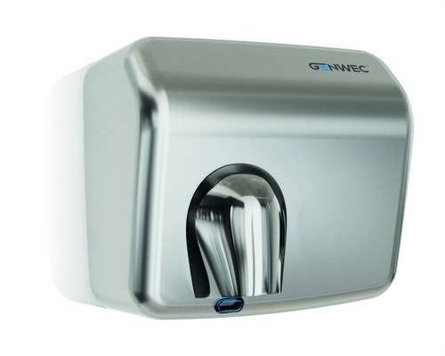 Uscător de mâini cu senzor automat Classicflow inox lucios cu referința GW01 25 04 02 de la marca GENWEC