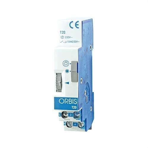 Mecanism de ceas modular T-20 230V ȘINA DIN 45 secunde până la 7 minute cu referința OB062031 de la marca ORBIS