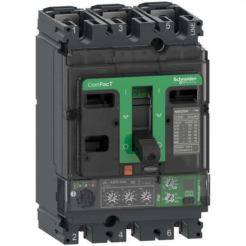 Întrerupător automat ComPacT NSX160N 50kA AC 3P3R 160A Micrologic 4.2 cu referința C16N34V160 de la marca SCHNEIDER ELECTRIC