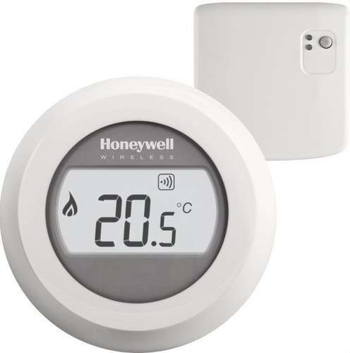 Kit compus din termostat digital Honeywell T87 + receptor BDR91 cu referința Y87RF2058 de la marca RESIDEO