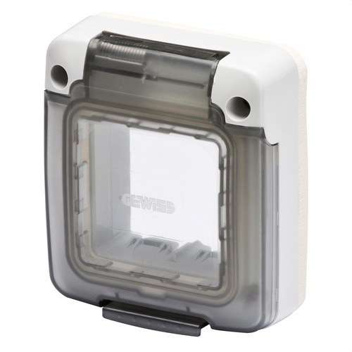 Capac COMBI IN ușă fumurie 2 module cu referința GW27403 de la marca GEWISS