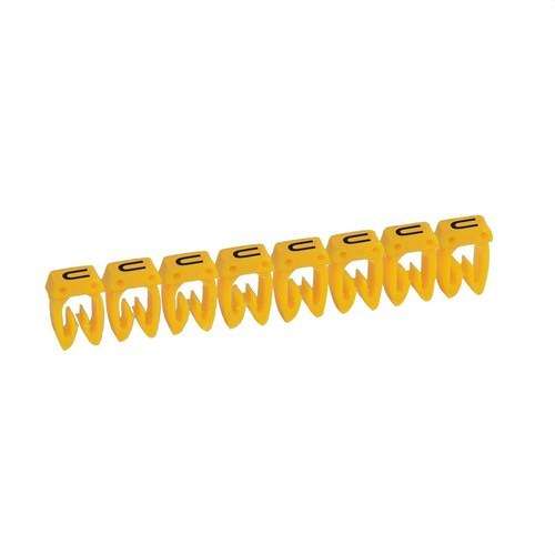 Etichetă pentru cablare CAB 3 - Litera U până la 6mm2 cu referința 038380 de la marca LEGRAND