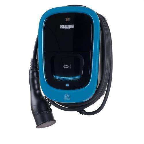Încărcător auto electric monofazat VIARIS UNI+ 7,4KW cu cablu de 5 metri + Ethernet cu referința OB94U120HA2 de la marca ORBIS