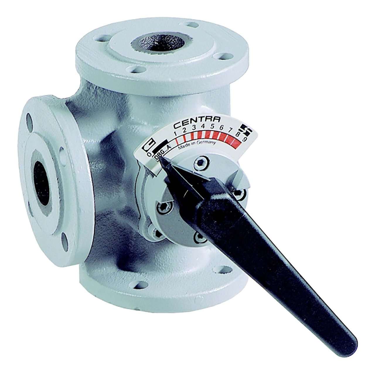 Valvă cu 3 căi DN100 Kvs 160 flanșe DIN2531 cu referința DR100GFLA de la marca RESIDEO