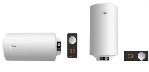 Boiler electric vertical TIBER C Slim 50 litri cu referința GRKD44KA de la marca FERROLI