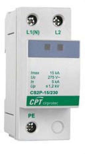 Protector supratensiune Tip 2 2P 15kA cu referința 77705228 de la marca CIRPROTEC