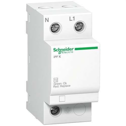 Limitator de supratensiuni tranzitorii tip 2 Acti9 iPFK40 40KA 340V 1P+N cu referința A9L15687 de la marca SCHNEIDER ELECTRIC