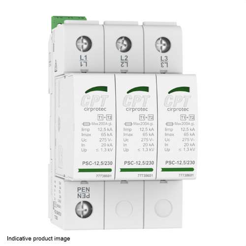 Protector supratensiune tranzitorie PSC3-12,5/400 cu referința 77738326 de la marca CIRPROTEC
