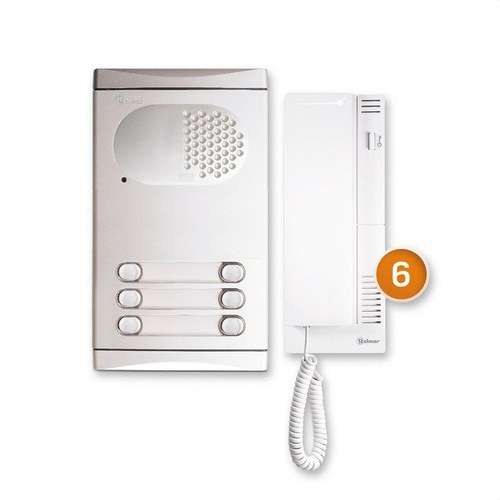 Kit interfon pentru 6 apartamente Golmar 4260/AL cu referința 11284260B de la marca GOLMAR