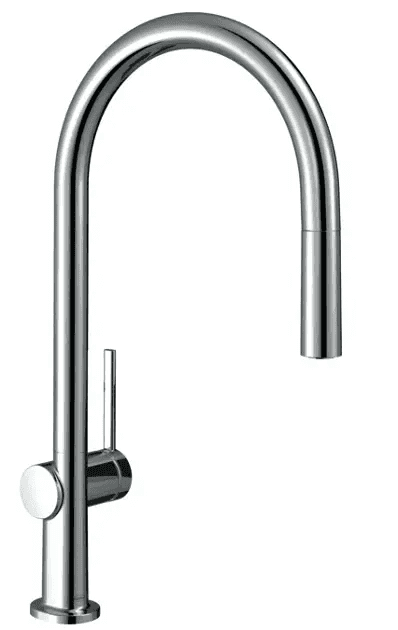 Baterie de bucătărie monocomandă extractibilă Hansgrohe Talis M54 crom cu referința 72801800 de la marca HANSGROHE