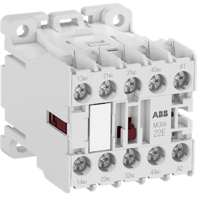 Releu contactor mini ABB 50 Hz 415-440 V MCRA022ATW cu referința 1SAH102053R9900 de la marca ABB