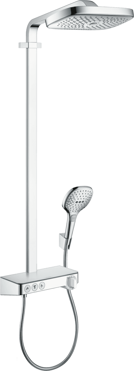 Set de duș termostatic Raindance Select E 300 cromat cu referința 27127000 de la marca HANSGROHE