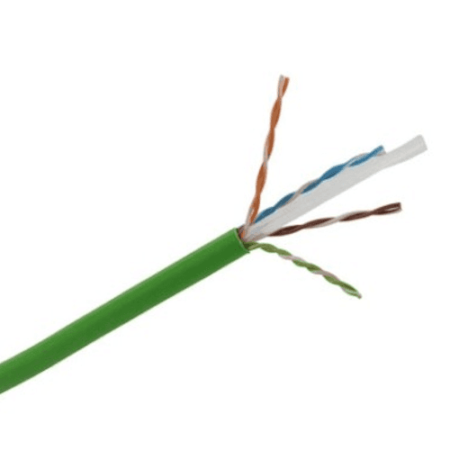 Cablu de rețea Ethernet CAT6 U/UTP 450/24 4P LSZH CPR-Dca verde - Cutie de 305 metri cu referința 980871 de la marca CORNING