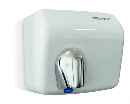 Uscător de mâini cu senzor electronic Classicflow oțel alb cu referința GW01 25 03 00 de la marca GENWEC