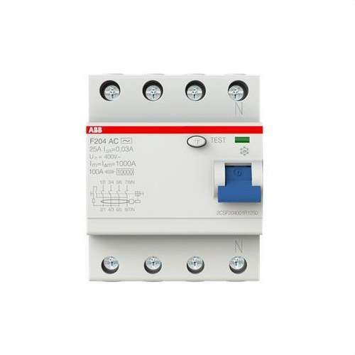 Diferential 4P 25A Clasa AC 30mA cu referința 2CSF204001R1250 de la marca ABB