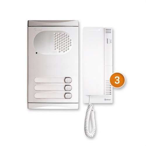 Set portier automat pentru 3 locuințe Golmar 4130/AL cu referința 11284130B de la marca GOLMAR