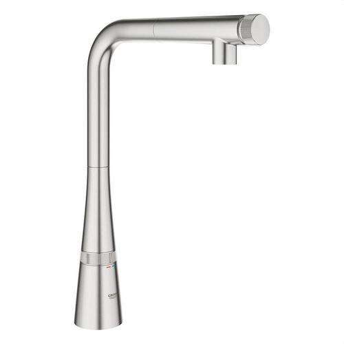 Baterie de bucătărie monocomandă Zedra SmartControl cromată cu referința 31593DC2 de la marca GROHE