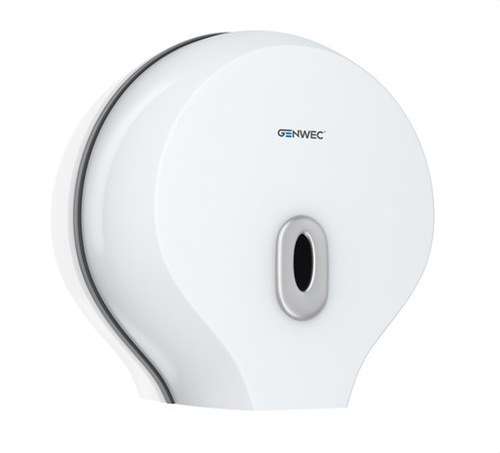 Distribuitor de hârtie igienică jumbo ABS alb cu referința GW03 19 01 00 de la marca GENWEC