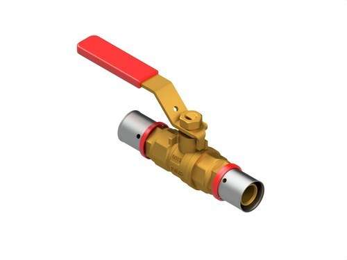 Valvă cu bilă cu pârghie și protecție PEX 25x2,30 cu referința 1471.2525 de la marca MULTICAPAS