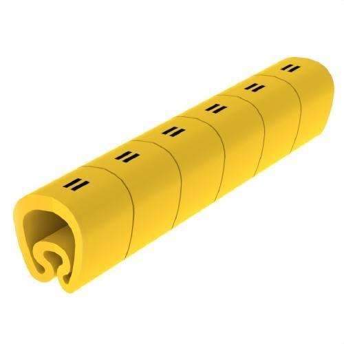Semnalizatoare pre-tăiate galbene Ø8 PVC plastifiat cu referința 1812 de la marca UNEX
