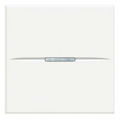 Comutator axial iluminabil cu 2 module alb Axolute cu referința HD4001M2AN de la marca BTICINO