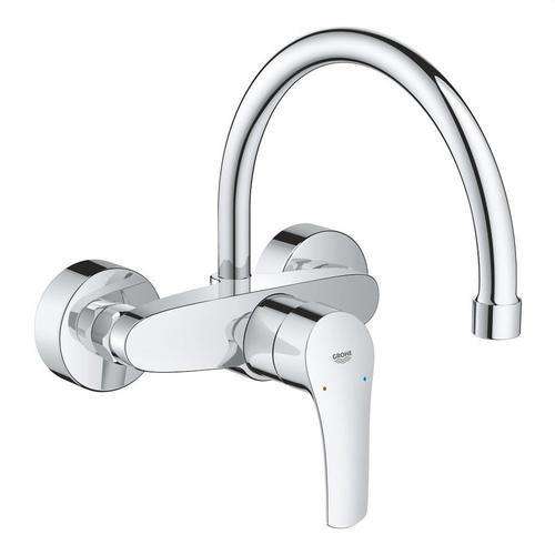Robinet de bucătărie de perete monocomandă Eurosmart crom cu referința 32482003 de la marca GROHE