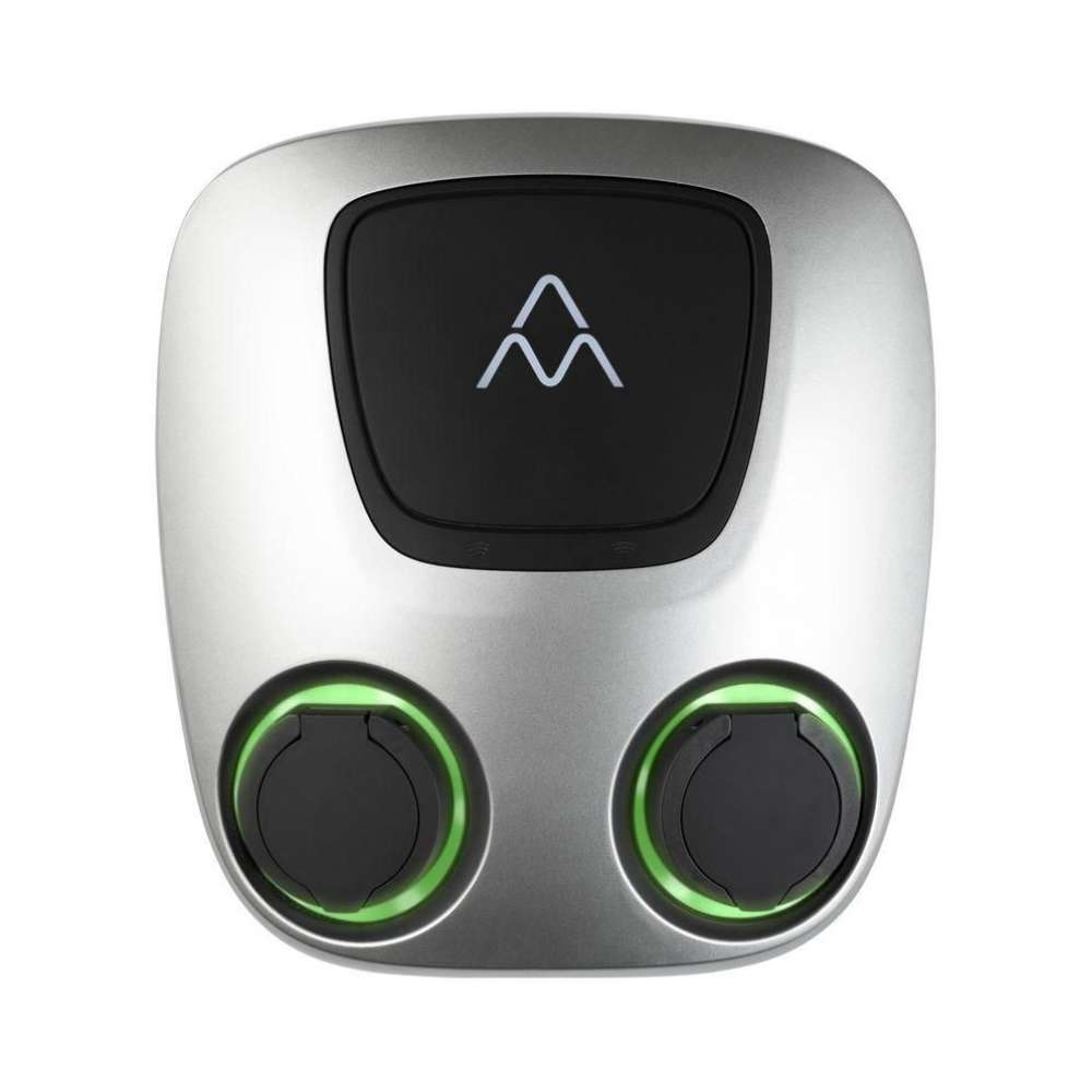 Încărcător auto electric dublu cu wifi 2 x 22 kW Charge Amps Aura Twin Socket cu referința 130909 de la marca CHARGE AMPS