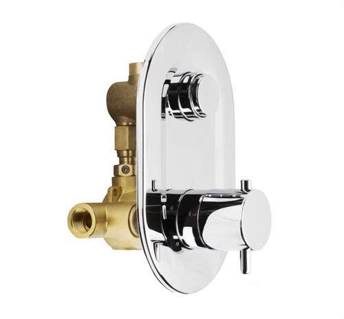 Baterie de duș termostatică încastrată 1/2" cu referința 1180 04 de la marca GENEBRE
