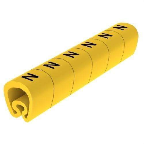 Indicatori pre-tăiați galbeni Ø18 PVC plastifiați cu referința 1813-N de la marca UNEX