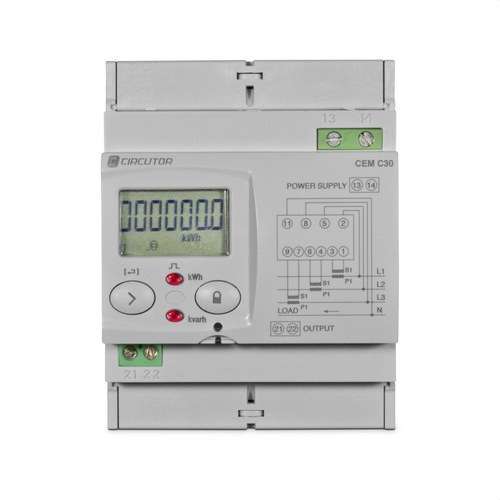 Contor de energie trifazat indirect CEM-C31-T1 cu referința Q23511. de la marca CIRCUTOR