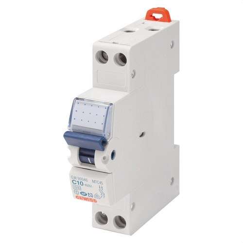 Întrerupător automat 1P+N 16A Curbă C 10kA cu referința GW90227 de la marca GEWISS