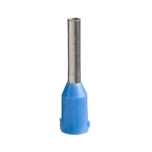 Capăt de cablu izolat fără izolație 0,75mm2 albastru cu referința DZ5CE007 de la marca SCHNEIDER ELECTRIC